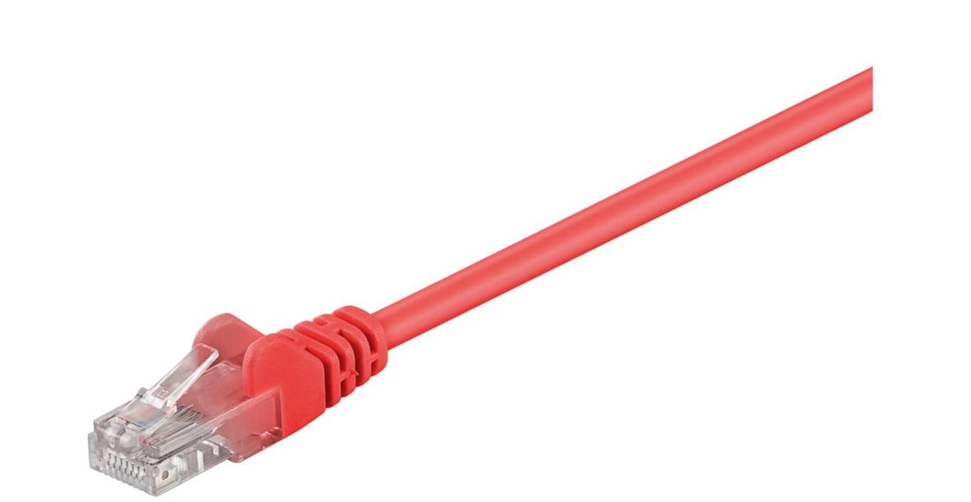 Microconnect B-UTP502R câble de réseau Rouge 2 m Cat5e U/UTP (UTP)