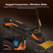 Kugoo LX9+ Trottinette Électrique Pliable, Moteur 2*650W, Batterie 48V 18.2Ah, Pneus de 9 Pouces, Autonomie de 65 km