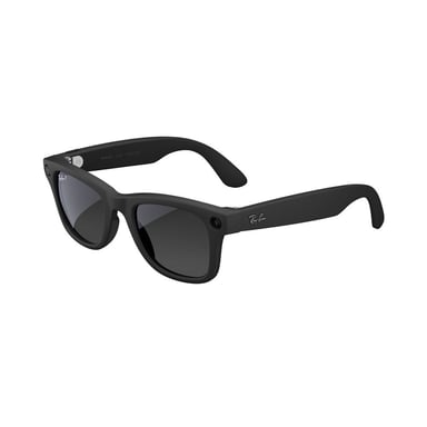Lunettes IA connectées Meta Ray Ban Wayfarer (Gen 2) Noir mat