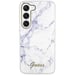 Funda Guess Marble para Samsung Galaxy S23+, blanca