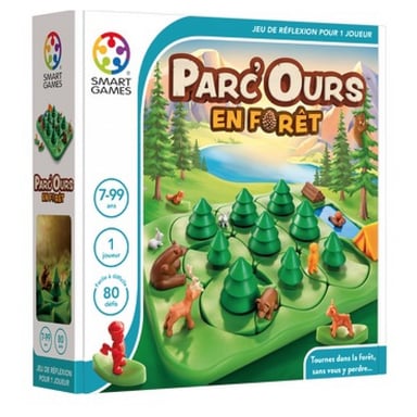 Parc Ours en Forêt - Jeu de Logique Amusant pour Tous