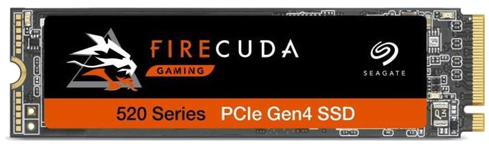SEAGATE - SSD Interne - FireCuda 520 - 1To - M.2 NVMe (ZP1000GM3A002)