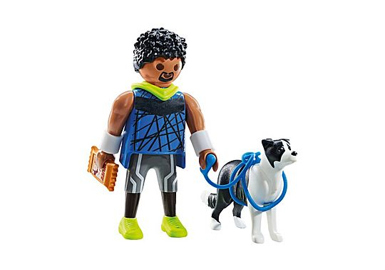 Playmobil PLM HOMME SPORTIF BORDER COLLIE