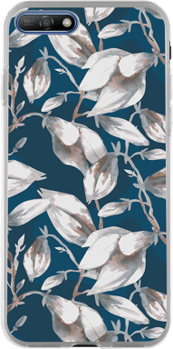 Coque Huawei Y6 2018 Hybride Motifs Melancholia Blue - Fabriqué en France Bigben