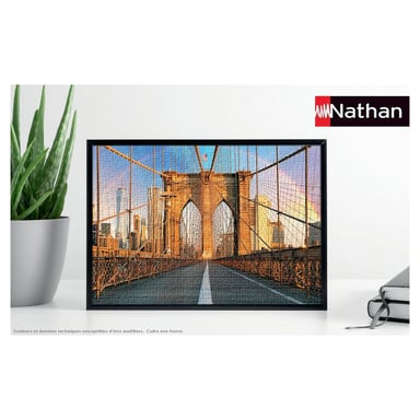 Puzzle de 500 piezas - Imágenes del famoso puente de Brooklyn