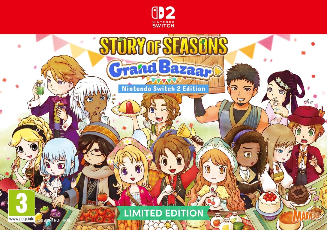 Marvelous STORY OF SEASONS : Grand Bazaar - Limited Edition - Neuf