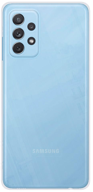 Coque silicone unie compatible Transparent Samsung Galaxy A32 4G