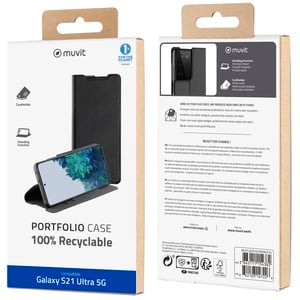 Muvit For Change Folio Stand Recycletek Samsung Galaxy S21 Ultra