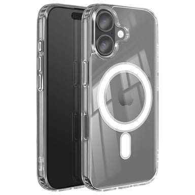Custodia MagSafe rinforzata per iPhone 17 modello MagStick Clear Jelly