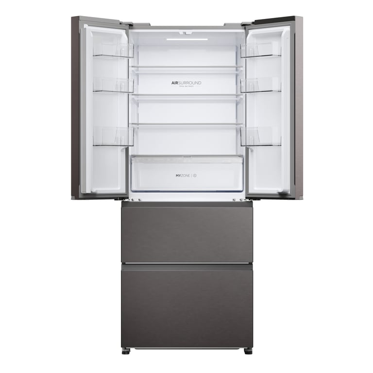 Réfrigérateur combiné Haier HFR3718DNMD Pose libre 402 - vue 2