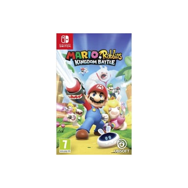 Juego Mario + Rabbids Kingdom Battle RPG Táctico Nintendo Switch Ubisoft Negro