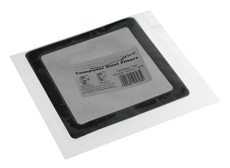 DEMCiflex 120mm Square Computer Dust Filter Filtre anti poussière Neuf - vue 2