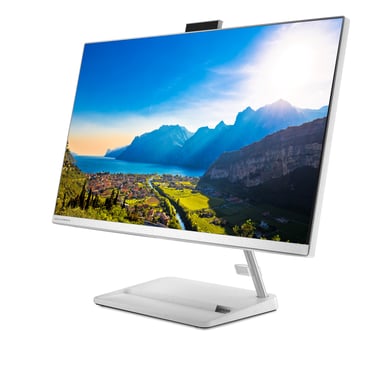 Lenovo IdeaCentre AIO 3 27ALC6 AMD Ryzen™ 5 7430U 68,6 cm (27'') 1920 x 1080 Pixeles PC todo en uno 16 GB DDR4-SDRAM 512 GB SSD Windows 11 Home Wi-Fi 6 (802.11ax) Blanco