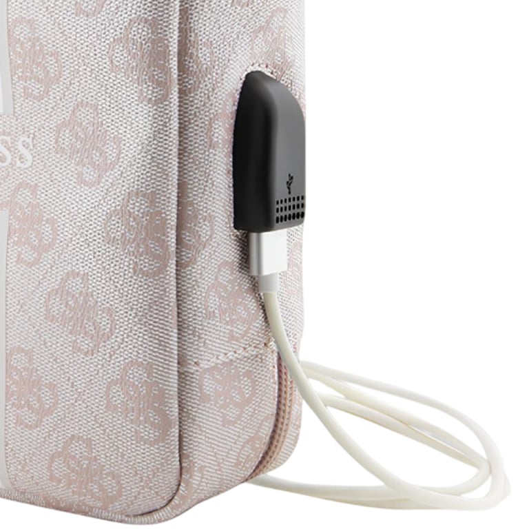 Sacoche de voyage avec port USB Modèle Stripe 4G Guess - vue 7