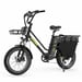 VéLo Électrique KOOLUX X8 | Moteur 750W | Batterie 48V 35Ah+30Ah | Pneus 20 Pouces | Vitesse Max 45 km/h | Autonomie 120 km | Noir