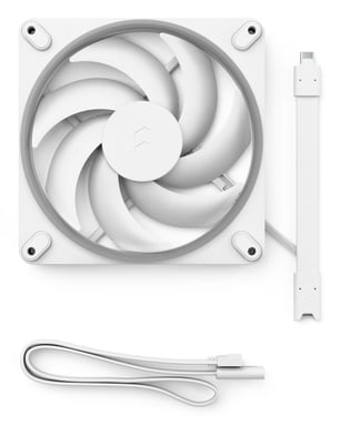Fractal Design Momentum 14 RGB Carcasa del ordenador Ventilador 14 cm Blanco 1 pieza(s)
