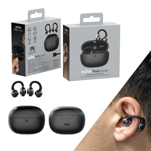 Écouteurs Sans Fil Echo Pods OWS – Bluetooth 5.4, Réduction Active du Bruit - vue 7
