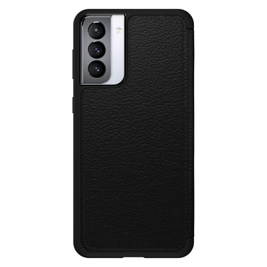 OtterBox Strada Folio Series para Samsung Galaxy S21+ 5G, negro - Sin caja retail