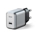 Satechi ST-UC20WCM-EU cargador de dispositivo móvil Teléfono móvil, Tableta Gris Corriente alterna Interior