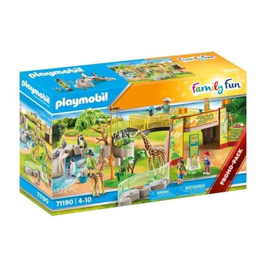 PLAYMOBIL - 71190 - Country Le parc animalier - Menagerie - Animali selvatici