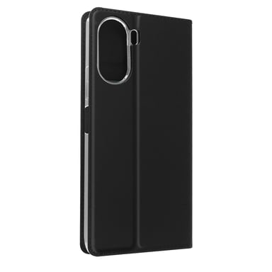 Funda para Vivo Y16 Tarjetero Soporte vídeo Dux Ducis Negro