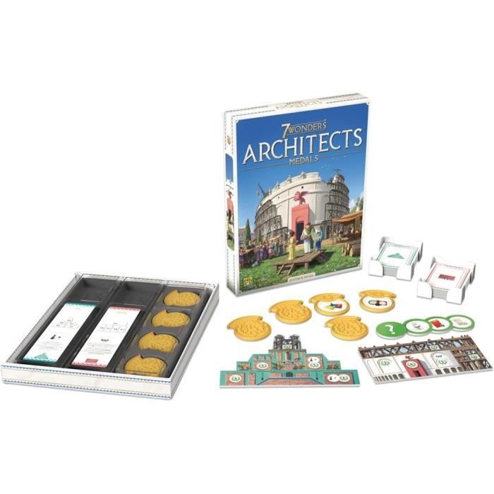 7 Wonders Architects Extension : Medals Asmodee - vue 6
