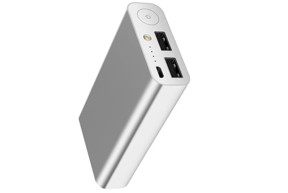 Zenpower argenté 10050 mAh double port USB