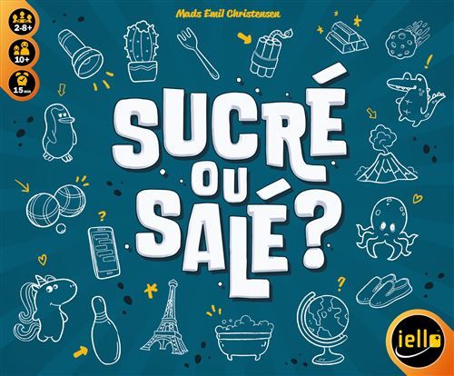 Jeu d'ambiance Iello Sucré ou Salé? - vue 3