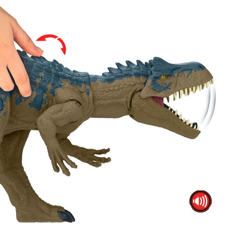 Figurine Jurassic World : Allosaurus Attaque Suprème Mattel - vue 7