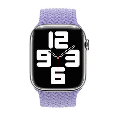 Bracelet Solo tressé pour Apple Watch | 44/45/46/49 mm - Taille 11 - Lavender