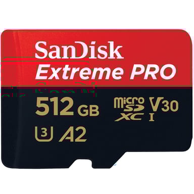 SanDisk Extreme Pro 512 GB MicroSD UHS-I Classe 10