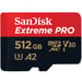 SanDisk Extreme Pro 512 GB MicroSD UHS-I Clase 10