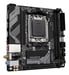 GIGABYTE B650I AX Carte mère - AMD Ryzen série 9000, VRM 5+2+1 phases, jusqu'à 6400 MHz DDR5 (OC), 1xPCIe 4.0 M.2, LAN 2,5 GbE, WIFI 6E, USB 3.2 Gen 2