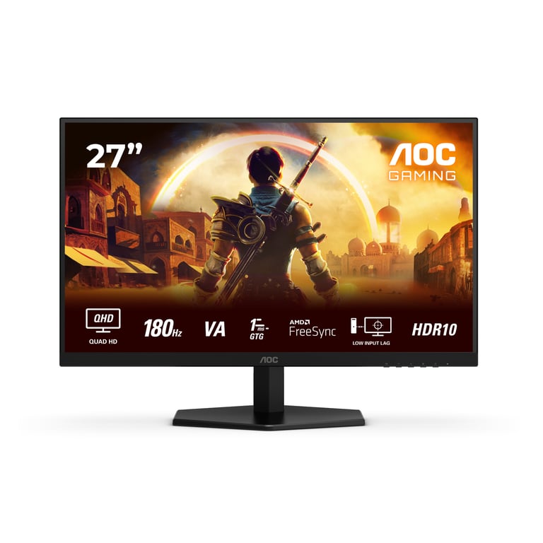 AOC G4 Q27G42XNE écran plat de PC 68,6 cm (27 ) 2560 x 1440 pixels Quad HD LED Noir, Rouge - Neuf