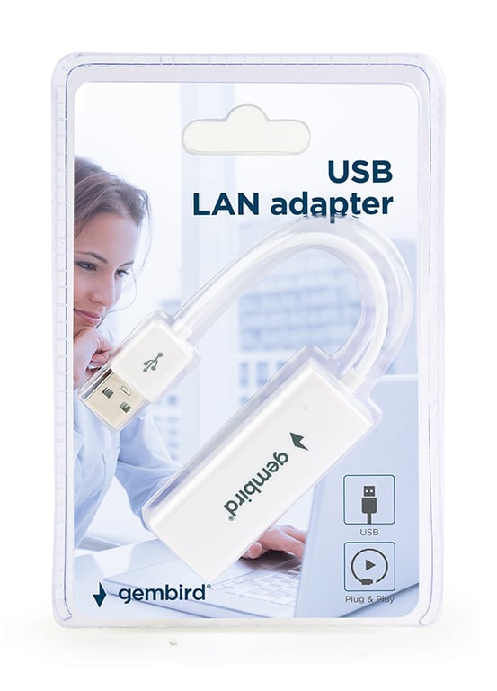 Gembird NIC U2 02 carte réseau Ethernet 100 Mbit/ Neuf - vue 2