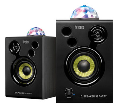 Hercules DJ Speaker 32 Party Negro Alámbrico 30 W