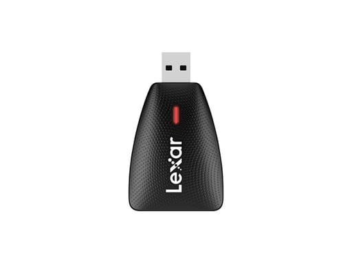Lexar Multi-Card 2-in-1 USB 3.1 Reader lector de tarjeta USB 3.2 Gen 1 (3.1 Gen 1) Type-A Negro