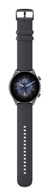 Amazfit GTR 3 Pro 3,68 cm (1,45'') AMOLED 46 mm Digitale 480 x 480 pixel Touchscreen Nero Wifi GPS (satellitare)
