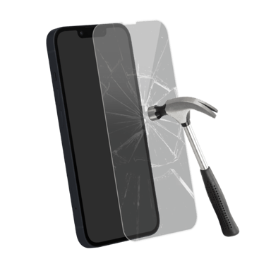 Protecteur d'écran en verre trempé de qualité supérieure pour Apple iPhone 13/ 13 Pro/ 14, transparent