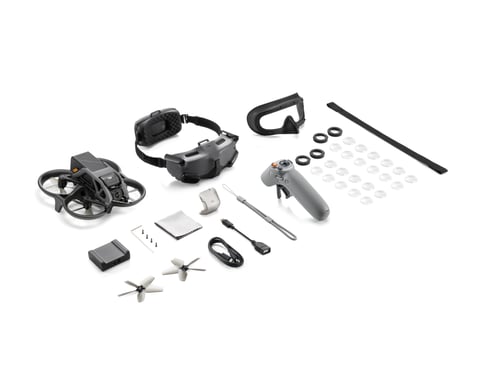 DJI Avata Explorer Combo 4 rotori Quadcopter 48 MP 3840 x 2160 pixel 2420 mAh Nero, Grigio