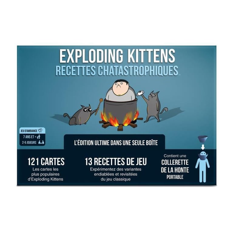 Jeu d'Ambiance Asmodee Le Jeu des Cat-Tapultes – Jeu d'Action pour 2 Joueurs - vue 10