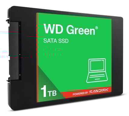 Western Digital Green WDS100T5G0A 1 To 2.5'' Série ATA III 3D NAND