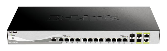 D-Link DXS-1210-16TC/E switch Gestionado L2 10G Ethernet (100/1000/10000) Gris