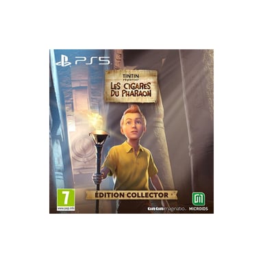Jeu Tintin Reporter Les Cigares Du Pharaon Edition Collector PS5 - Garantie 2 ans