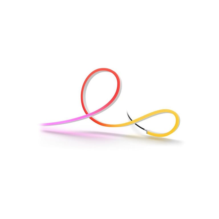 Bande LED néon extérieure Philips Hue Outdoor Neon 10 ?couleurRVB + BluetoothZigbee IP44 Silicone Neuf