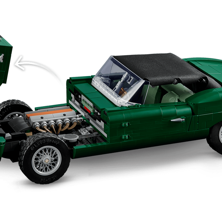 Lego Icons 11381 Jaguar E-Type Vert pour Adultes 1673 Pièces - Neuf
