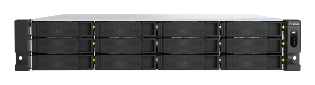 QNAP TS H1277AXU RP NAS Rack 2 U AMD Ryzen™ 5 DDR5 0 To QuTS hero Neuf - vue 1