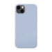 Coque antichoc en gel de silicone doux pour Apple iPhone 14 Plus, Bleu Lilas