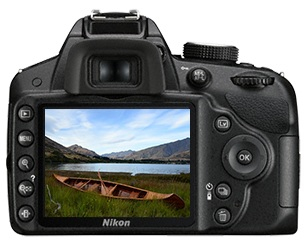 Nikon D3200 + Kit fotocamera reflex AF-S DX 18-55 mm G/VR 24,2 MP CMOS 6016 x 4000 pixel Nero