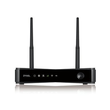 Zyxel LTE3301-PLUS router inalámbrico Gigabit Ethernet Doble banda (2,4 GHz / 5 GHz) 4G Negro